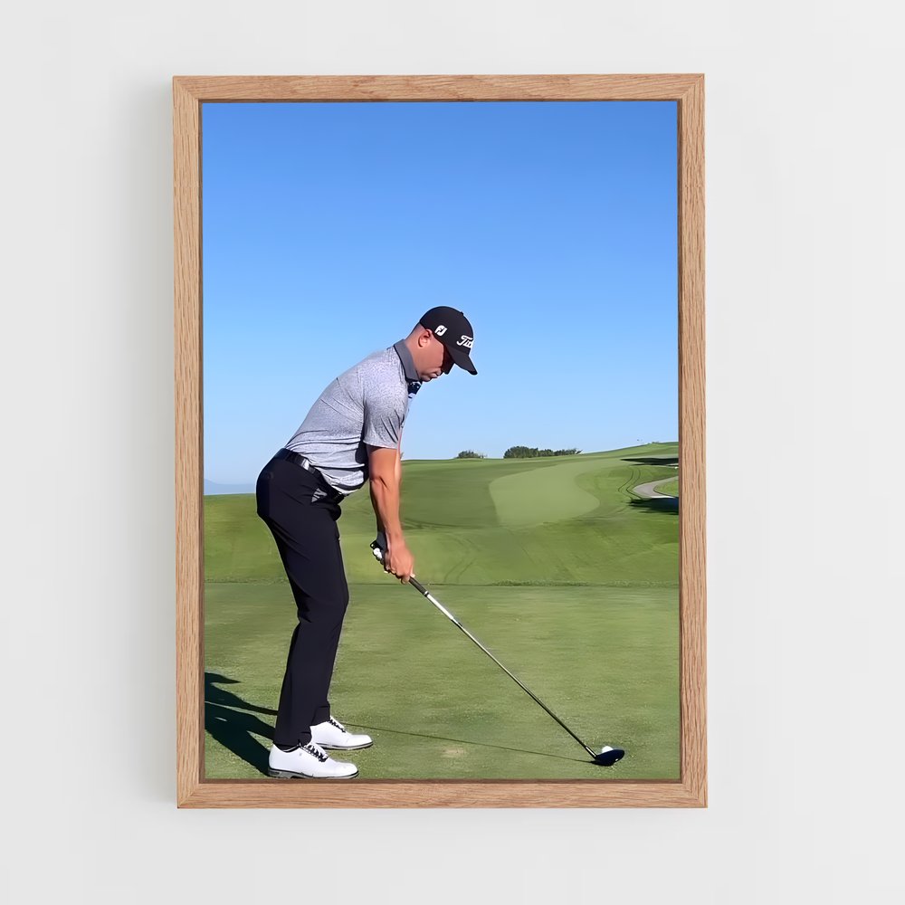 Poster Swing de Justin – affiche Golf (vue 4)